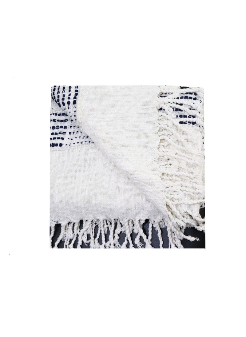Hugs N Rugs Premium Cotton Sofa Throw Blanket Cover Cotton Beach Throw Cotton Throw Blanket