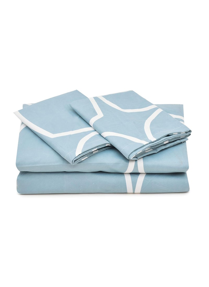COZY FURNISH Super Soft Brushed Microfiber Cotton Double Bedsheet with 2 Pillow Covers90X100Inches Bedsheet with 17X27inches Pillow CoversBedsheet with Pillow Covers
