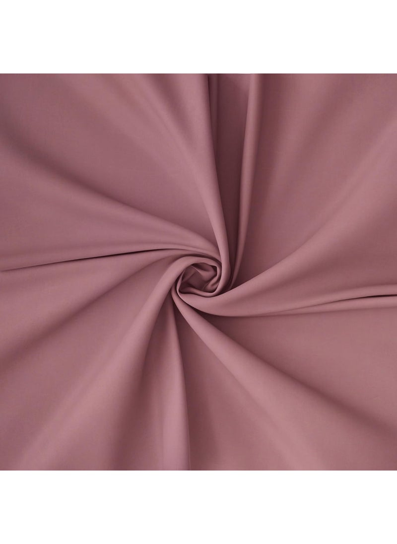 CloudWeave Home Company Premium Microfibre King Size Fitted Bedsheet 72 x 78 inches 10 Inch Drop with 2 Pillow Covers 18 x 27 Inches Solid Color Plum