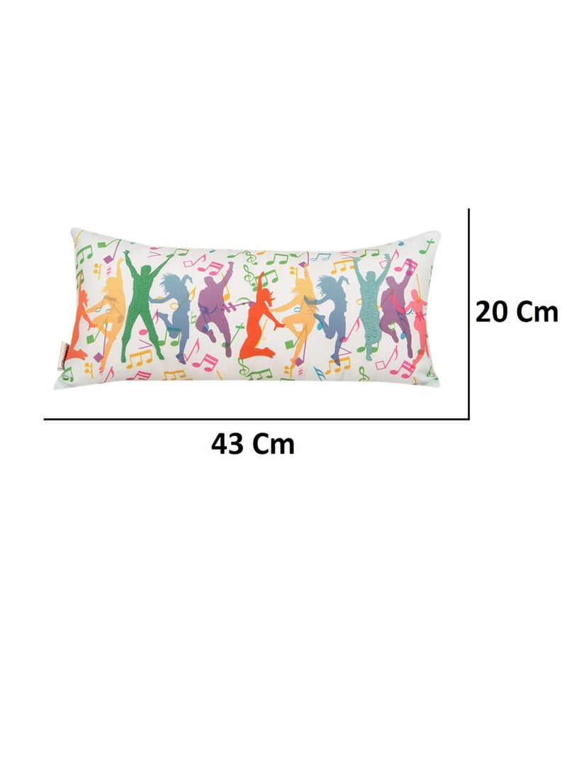 Sivya Polyester By Home Micro Filled Shape Cute Cushion For Kids Multicolor Pack of 1