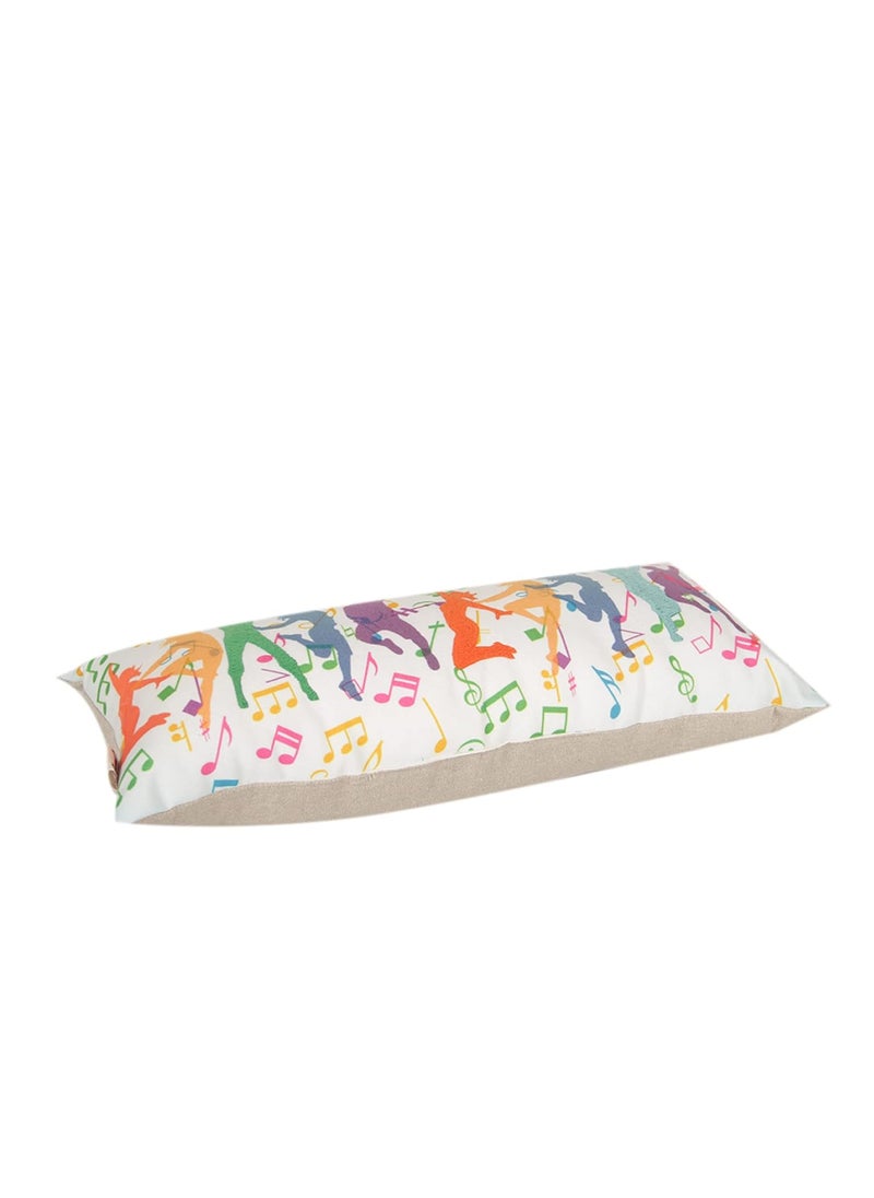 Sivya Polyester By Home Micro Filled Shape Cute Cushion For Kids Multicolor Pack of 1