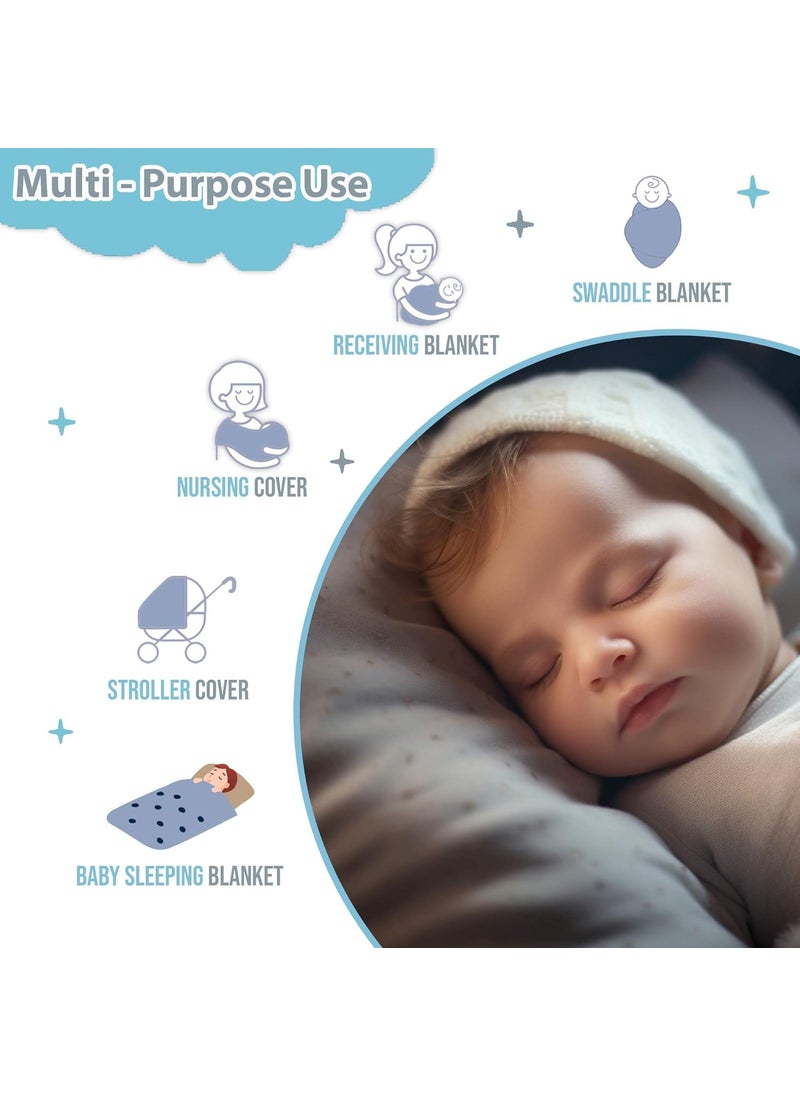 Divine Casa 120 GSM Microfiber Reversible Kids Single Bed Comforter UltraSoft Toddler Blanket Lightweight Cozy AllSeason Bedding for Babies Kids 135 x 100 cm Blue Topaz
