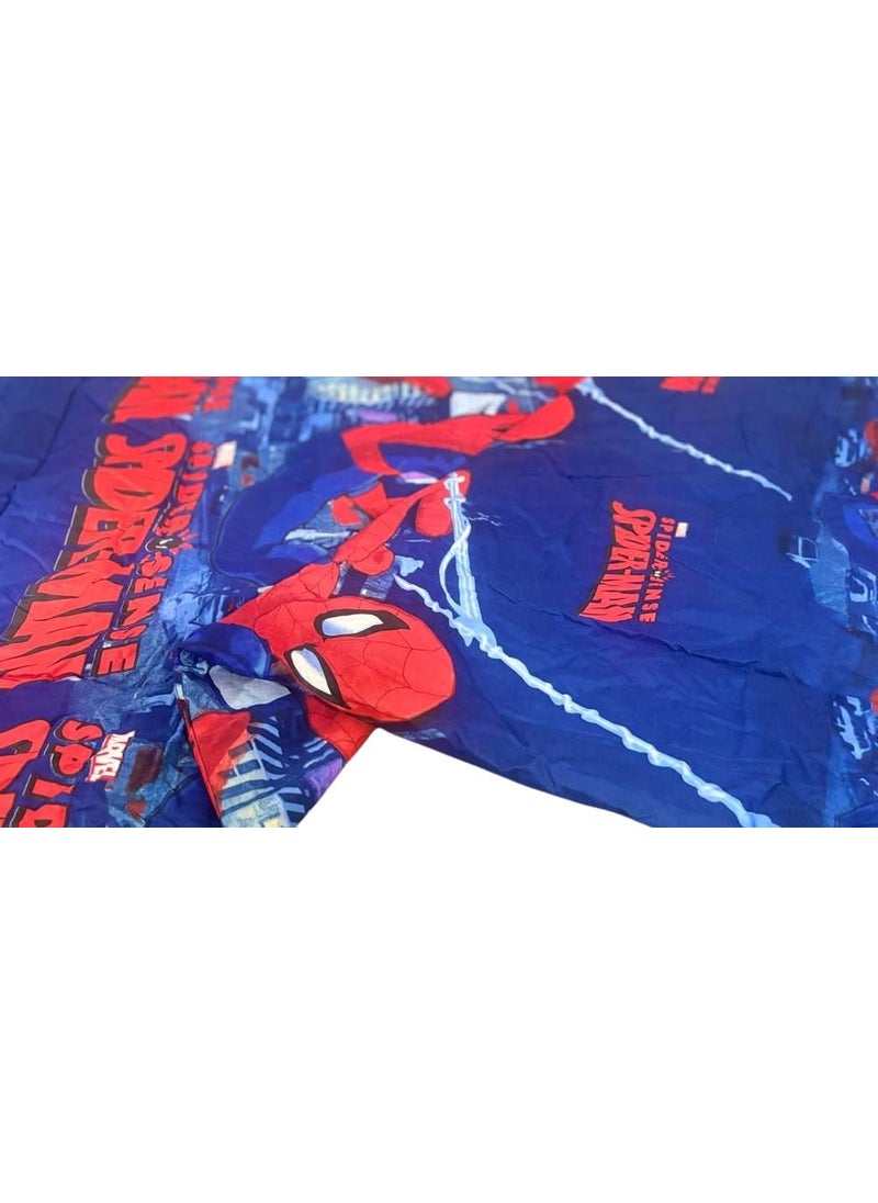 BLACK SPADE Cartoon Print Microfiber Kids ComforterAC Comforter Single Bed 60 90 inches Spiderman