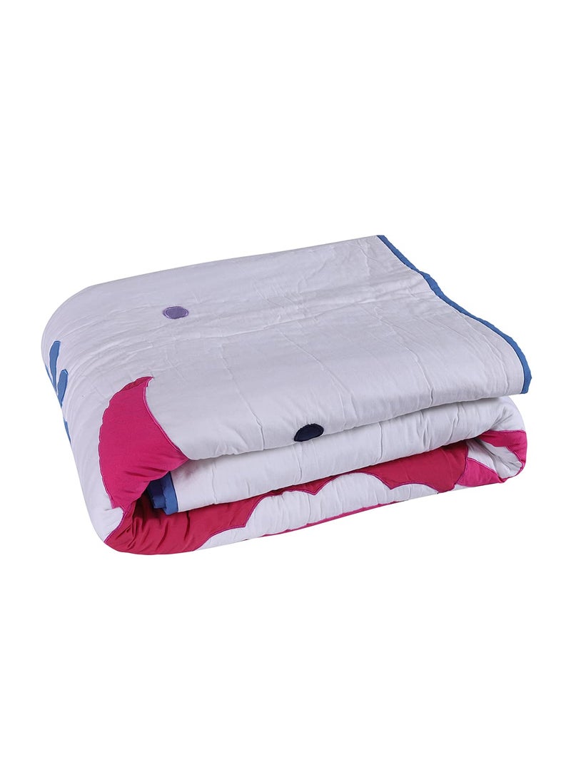 Home Stylish Embroidered Single Comforter for Kids Home 200TC