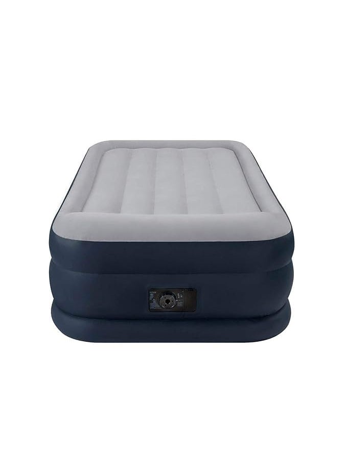 Keshmart Single Air Bed Inflatable Bed with Builtin Electric Pump 3 Mins Quick SelfInflationDeflation Guest Air Mattress Blow Up Bed for Home Portable Camping TravelMulticolor