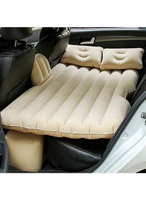 SIYA INFOTECH Inflatable Car Air Mattress with Pump Portable