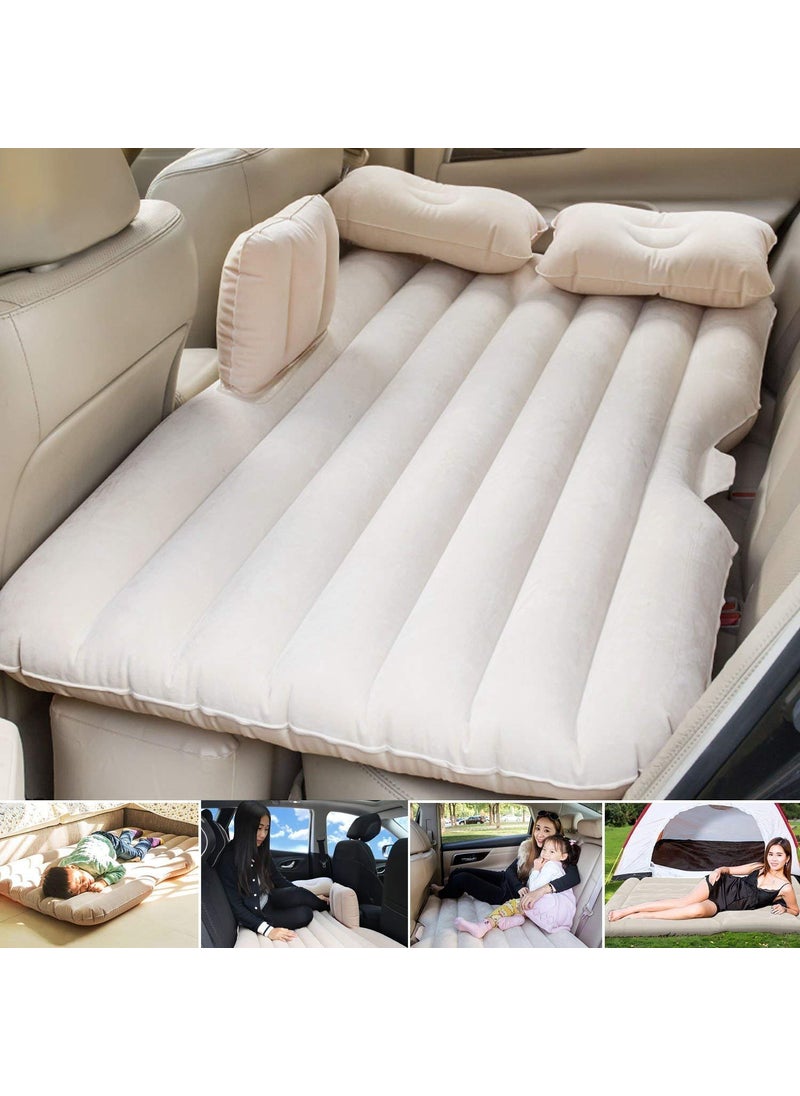 SIYA INFOTECH Inflatable Car Air Mattress with Pump Portable