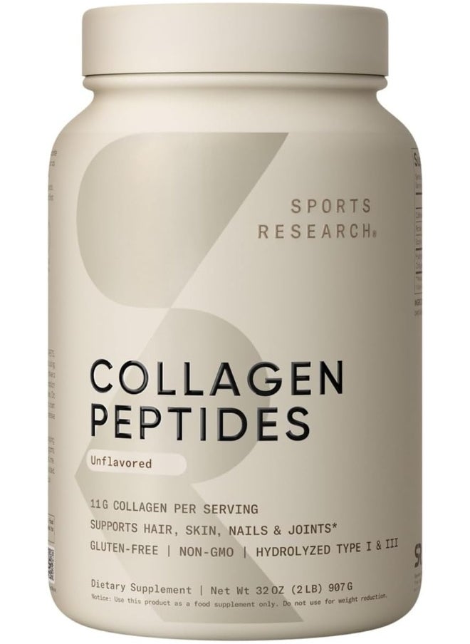 Collagen Peptides Unflavored - 907G