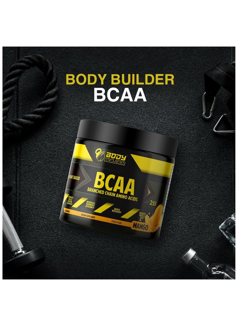 BCAA, Quick Recovery and Enhance muscle protein synthesis, Pineapple Flavor, 40 Servings-304 gm