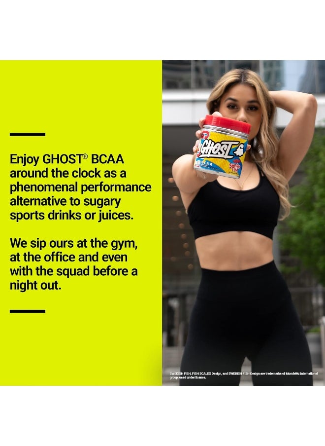 Bcaa Amino Acids, Lemon Crush - 30 Servings - Sugar-Free Intra And Post Workout Powder & Recovery Drink