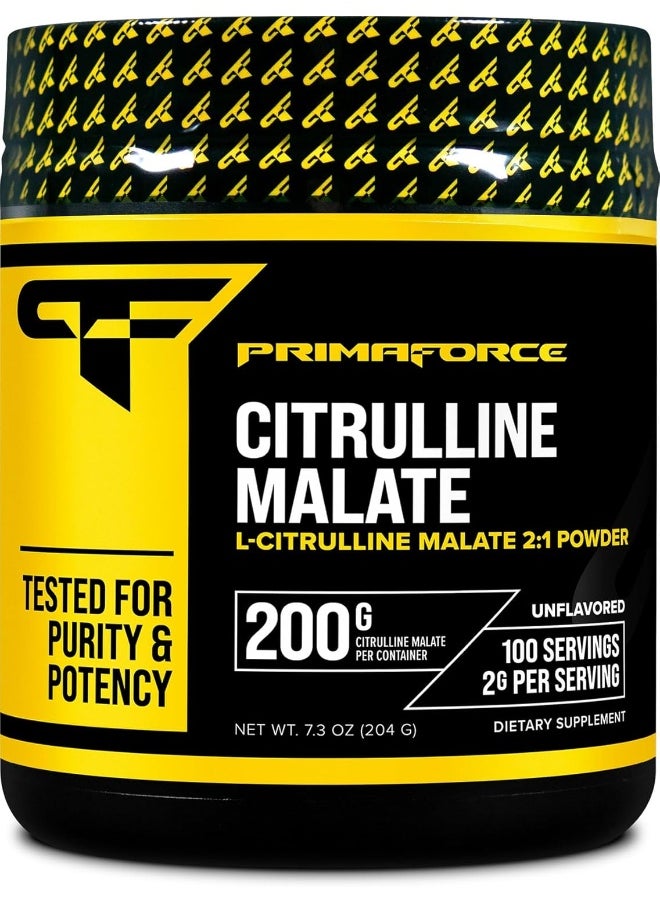 Citrulline Malate, Unflavored, 200 G