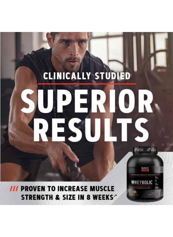 Amp Wheybolic Whey Protein Powder Isolate With Bcaa | Targeted Muscle Building And Workout Support Formula | Gluten Free | Classic Vanilla | 25 Servings