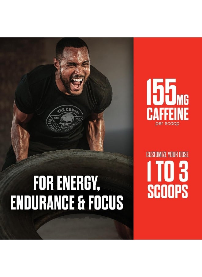 Cobra Labs, The Curse, Pre Workout, Lemon Rush, 0.55 Lbs (250 G)