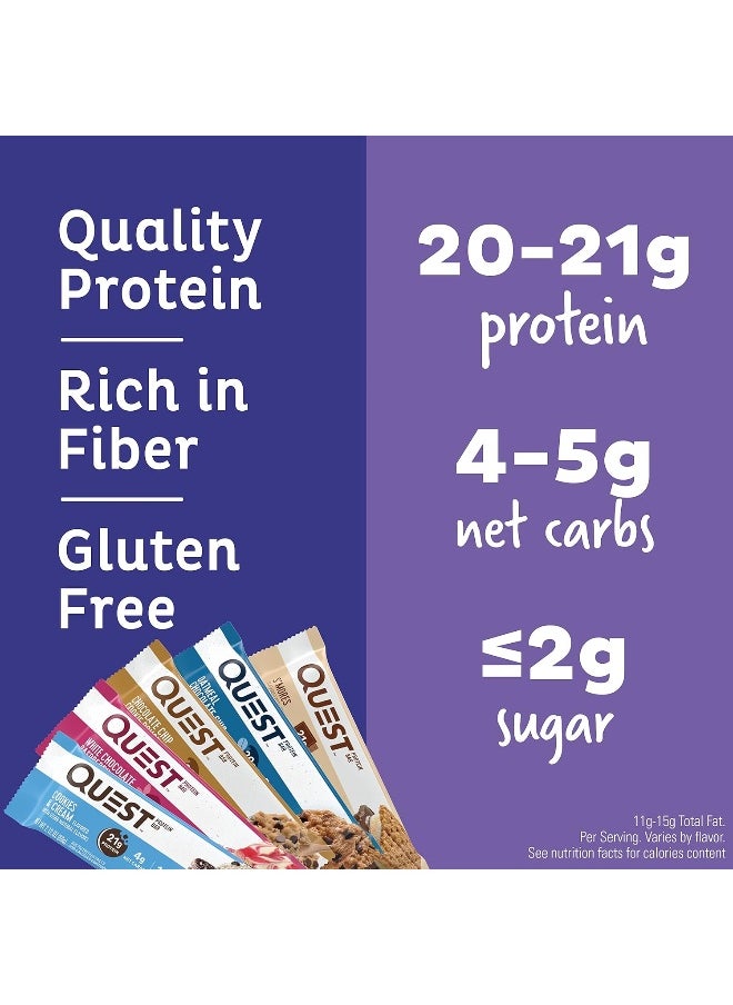 Nutrition Ultimate Variety Pack Protein Bars, High Protein, Low Carb, Gluten Free, Keto Friendly, 12 Count