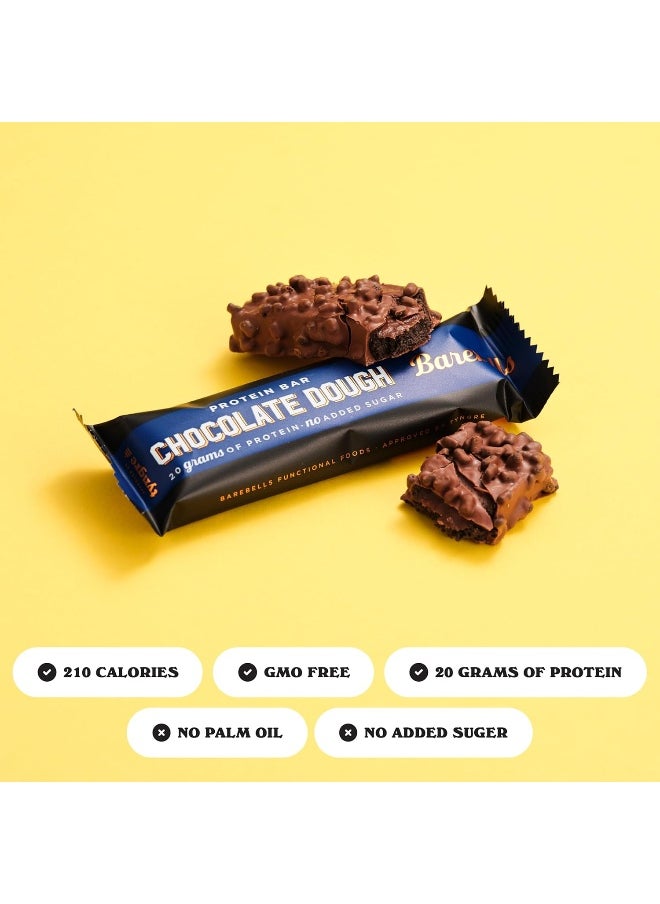 Protein Bars Brownie Dough - 12 Count, Pack Of 2
