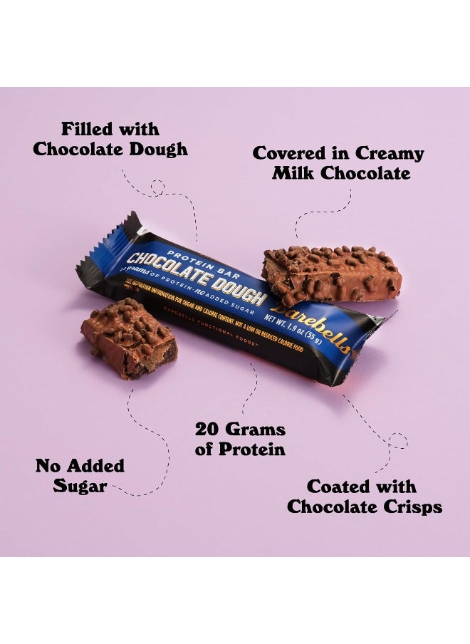 Protein Bars Brownie Dough - 12 Count, Pack Of 2