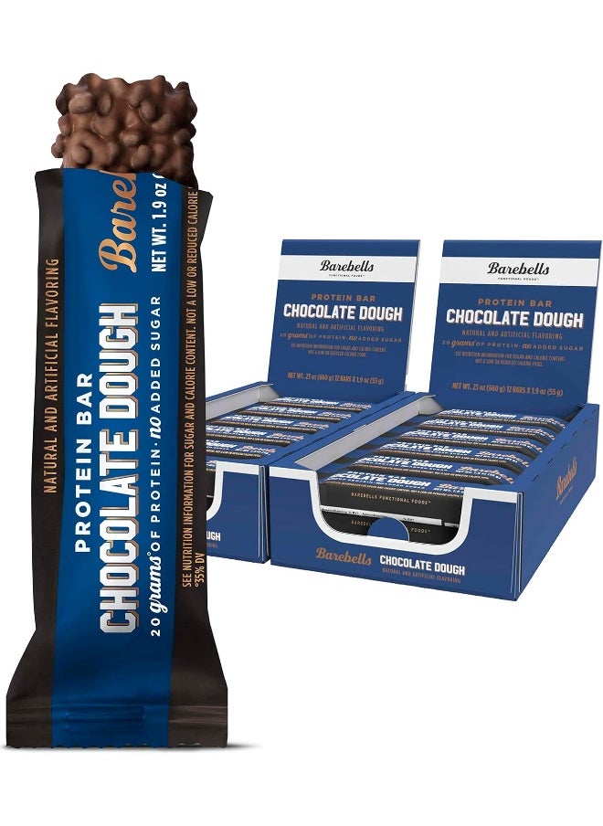 Protein Bars Brownie Dough - 12 Count, Pack Of 2