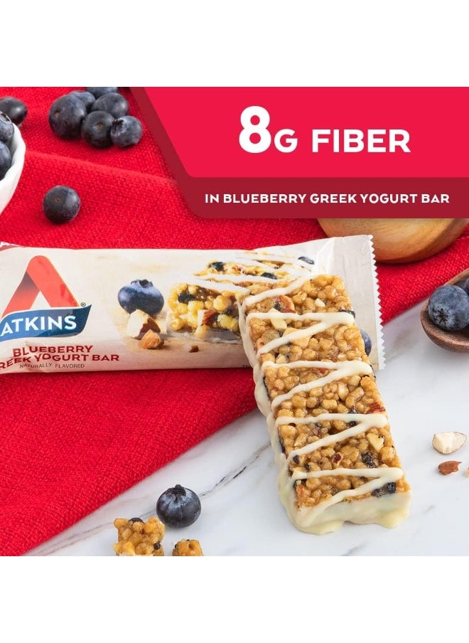 - Greek Yogurt Bar, Blueberry, 5 Bars, 1.69Oz (48G) Each