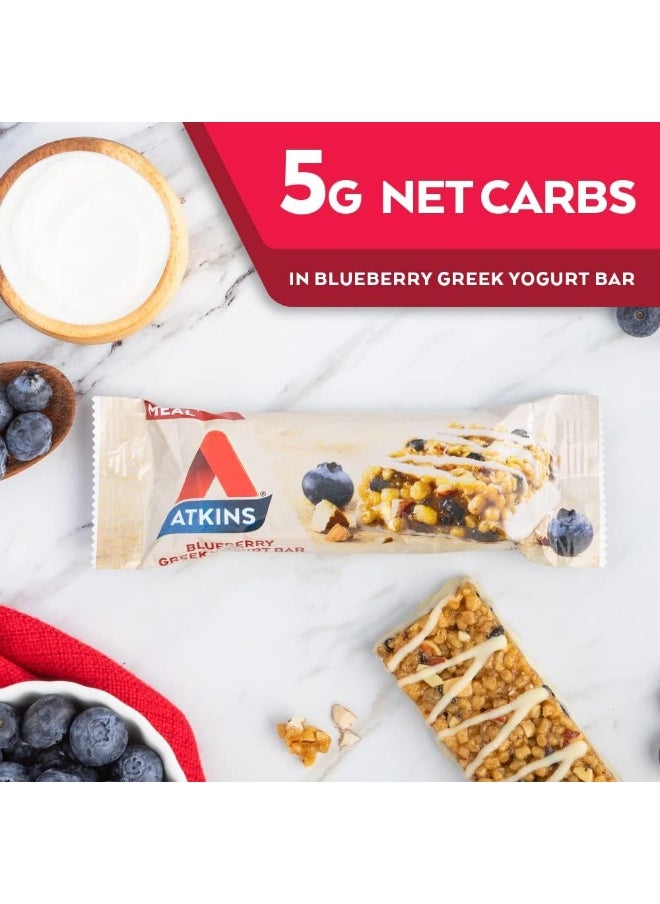 - Greek Yogurt Bar, Blueberry, 5 Bars, 1.69Oz (48G) Each