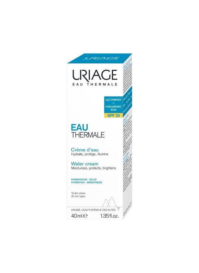 Uriage Eau Thermale Light Water Cream SPF 20 40ML