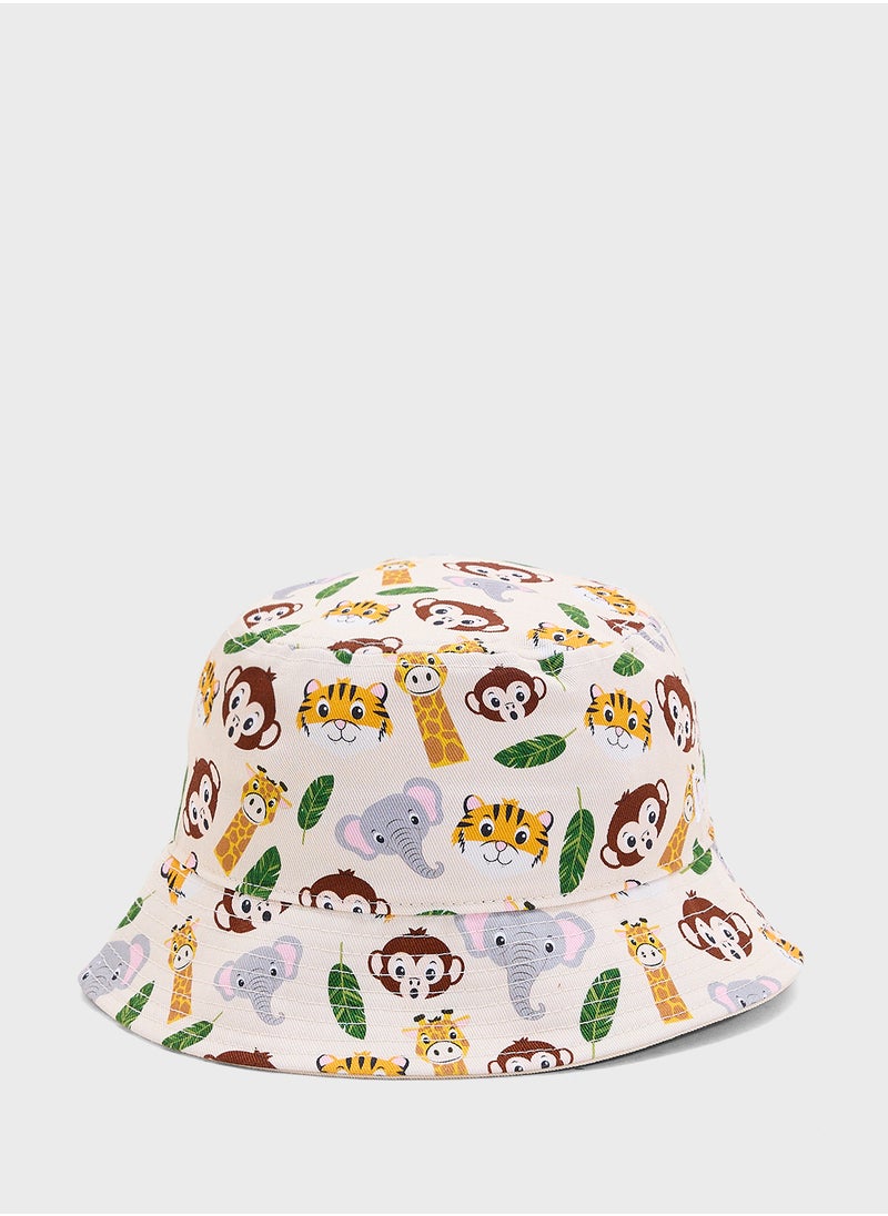 Aop Tapered Bucket Hat