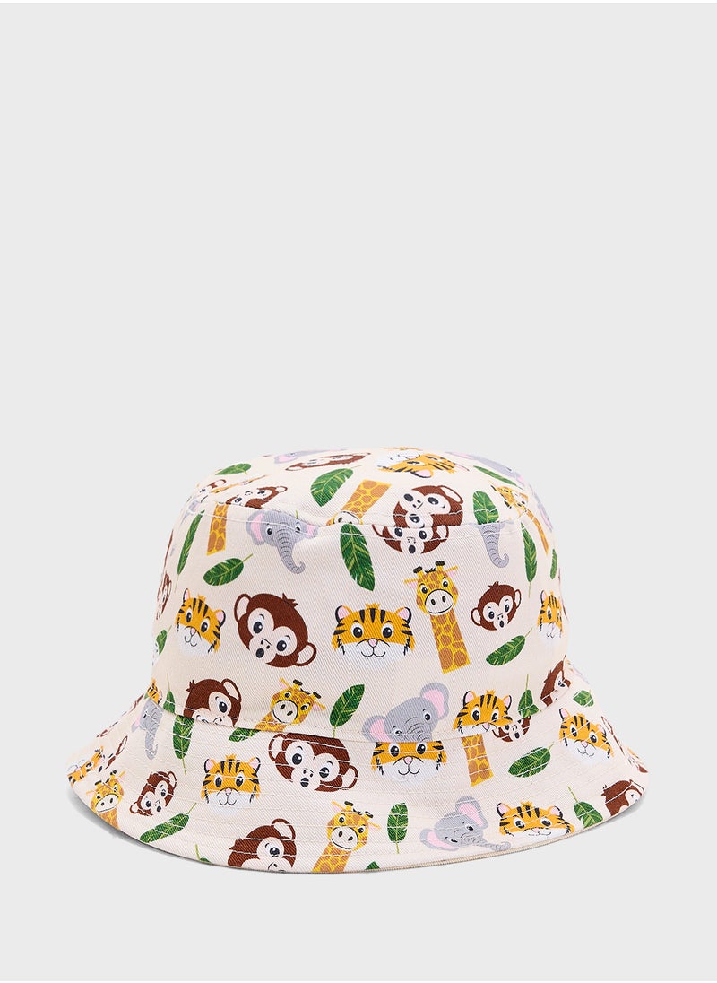 Aop Tapered Bucket Hat