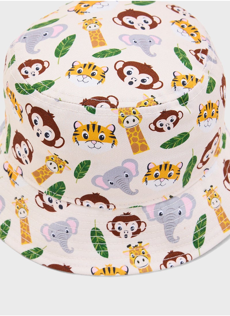 Aop Tapered Bucket Hat