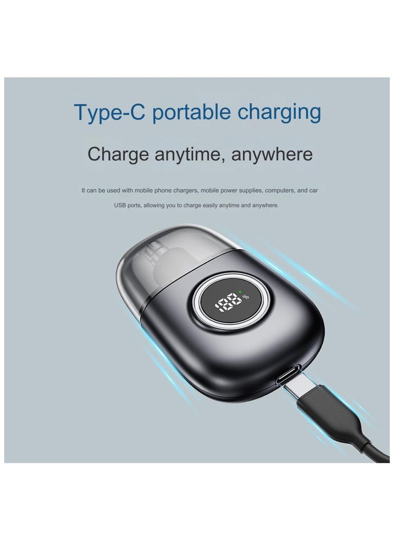 New digital electric nose hair trimmer, simple charging, compact and portable nose hair trimmer