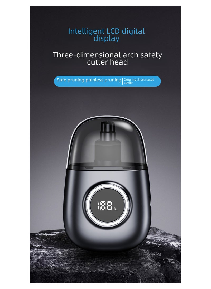 New digital electric nose hair trimmer, simple charging, compact and portable nose hair trimmer