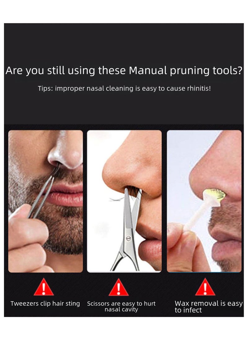 New digital electric nose hair trimmer, simple charging, compact and portable nose hair trimmer