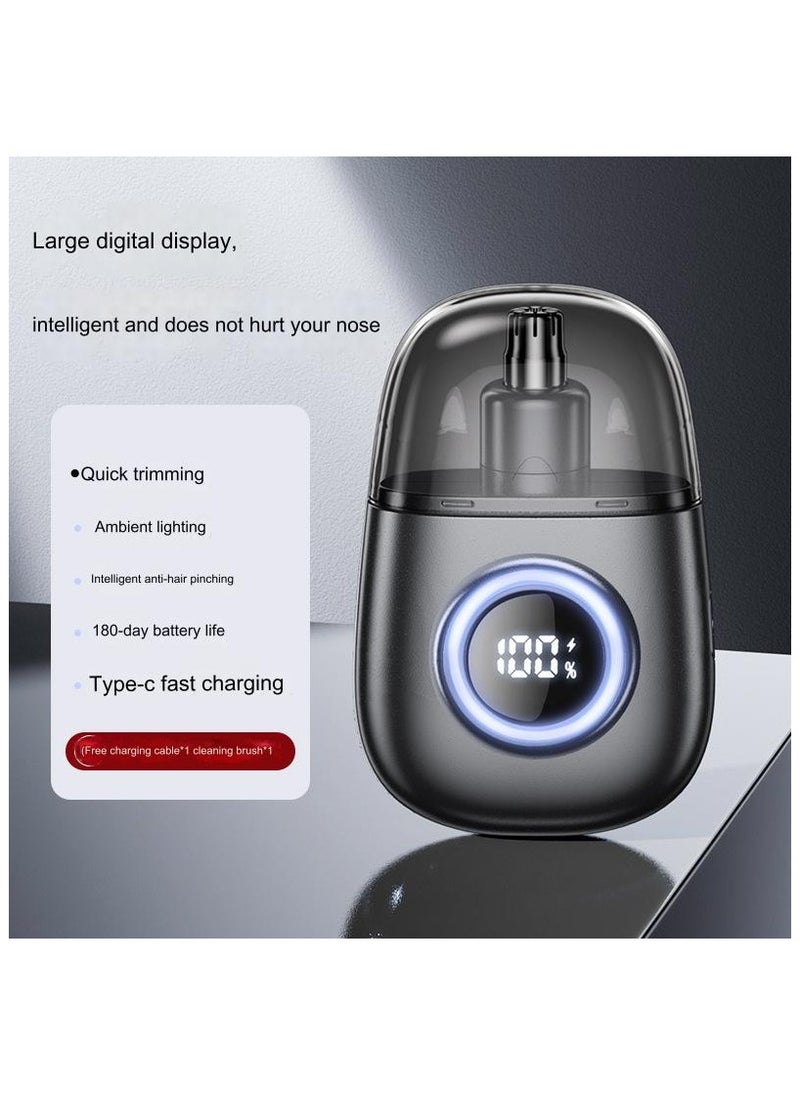 New digital electric nose hair trimmer, simple charging, compact and portable nose hair trimmer