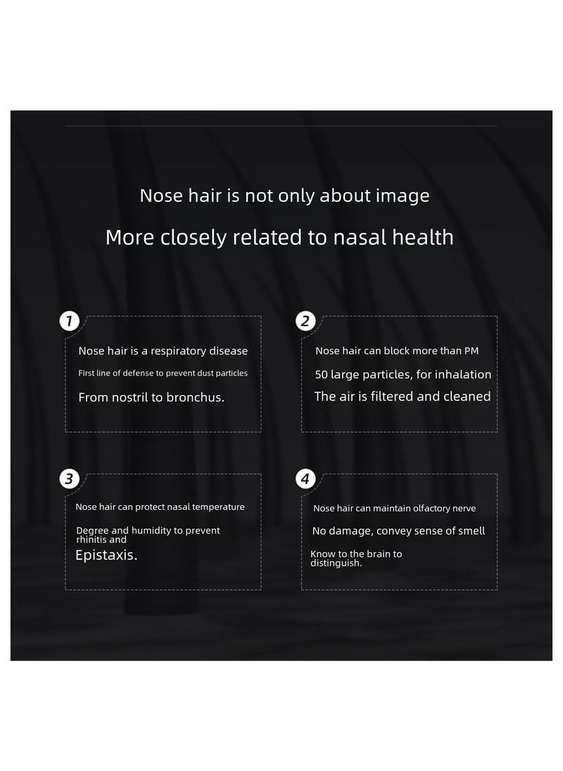 New digital electric nose hair trimmer, simple charging, compact and portable nose hair trimmer