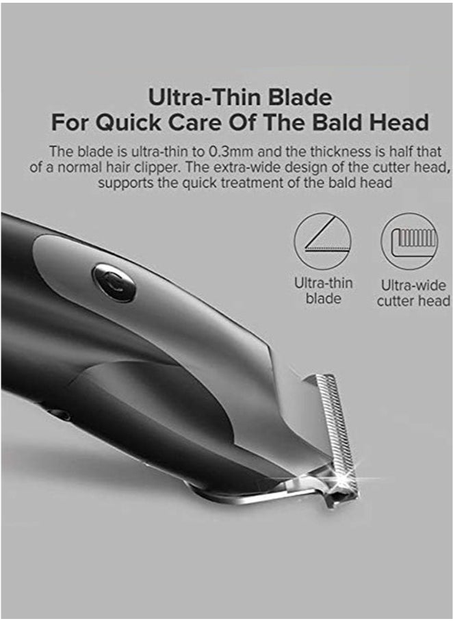 Enchen Hair Clipper Rechargeable Electric, Detachable and Washable Head, Rechargeable 10w High Power, Four-hour Battery Life, Low Noise