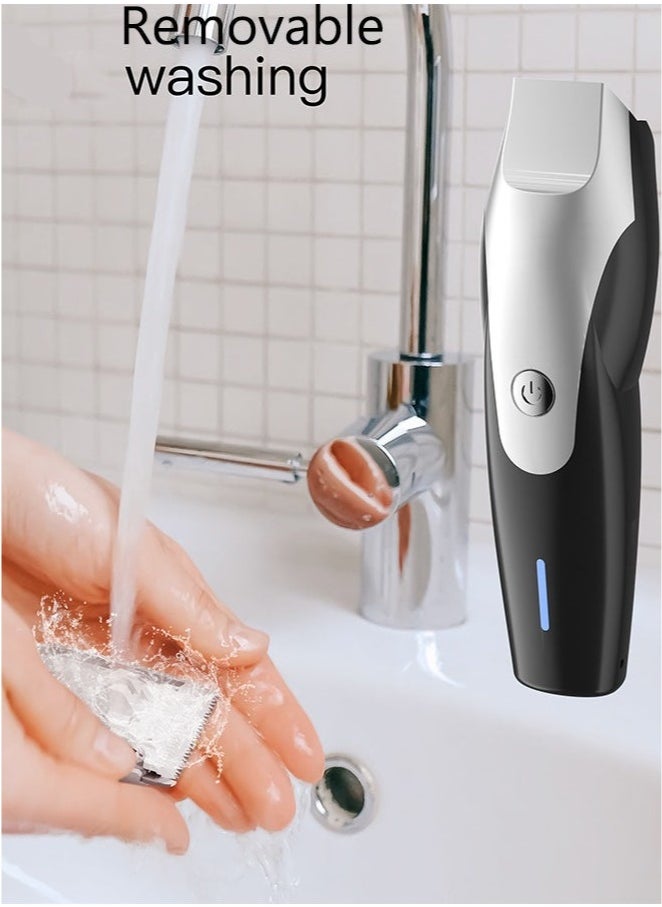 Enchen Hair Clipper Rechargeable Electric, Detachable and Washable Head, Rechargeable 10w High Power, Four-hour Battery Life, Low Noise