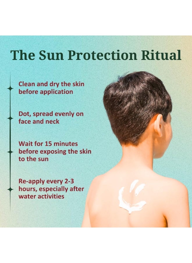 Avarna - Kids Natural Sunscreen with SPF 30 PA +++ | Suitable for sensitive skin | Safe for kids above 6 months - 50 ml