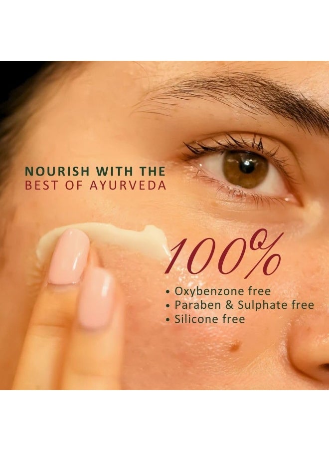 Ojas - SPF-30 PA+++ Mineral Based Tinted Sunscreen for Flawless Sun Protection | Protection Against UVA/UVB rays | Lightweight & no white cast | For All Skin Types | 30 ml