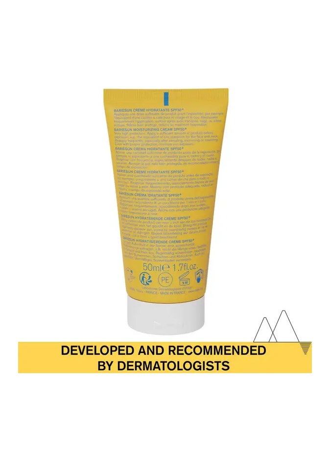 Uriage Bariésun SPF50+ Moisturizing Sunscreen Crème 50ML