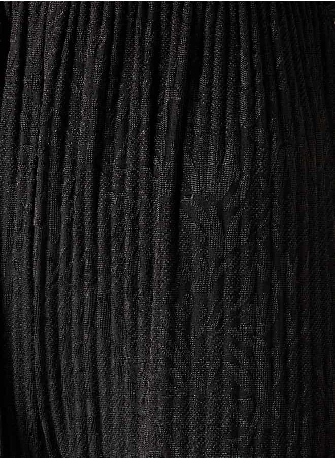 Iconic Textured Flexi Waist Pants