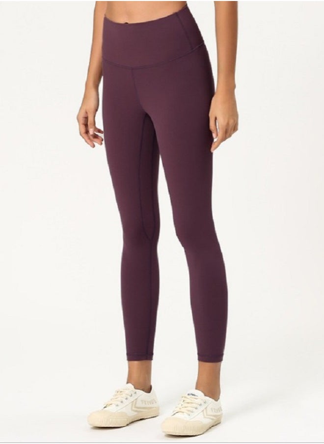 Yoga Tight Fitting Stretch Soft Pants Purple