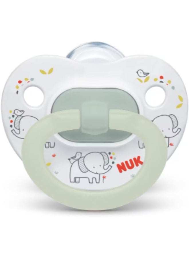 NUK Orthodontic Pacifiers, Boy, 0-6 Months, Blue (Pack of 2)