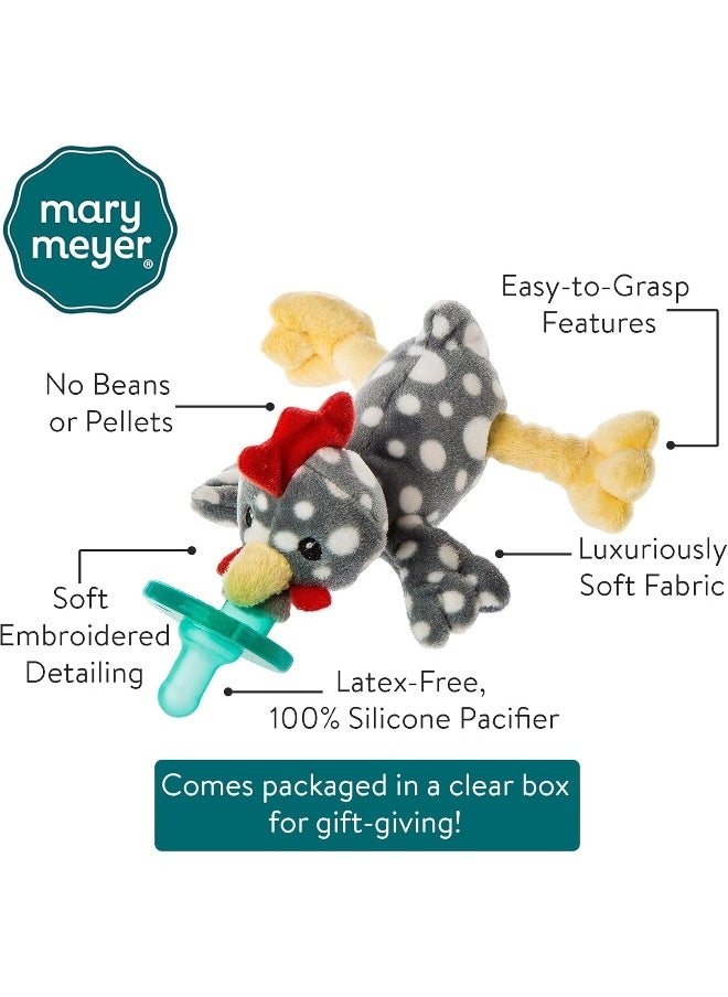 Mary Meyer WubbaNub Infant Pacifier, 6-Inches, Rocky Chicken