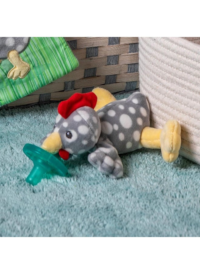 Mary Meyer WubbaNub Infant Pacifier, 6-Inches, Rocky Chicken
