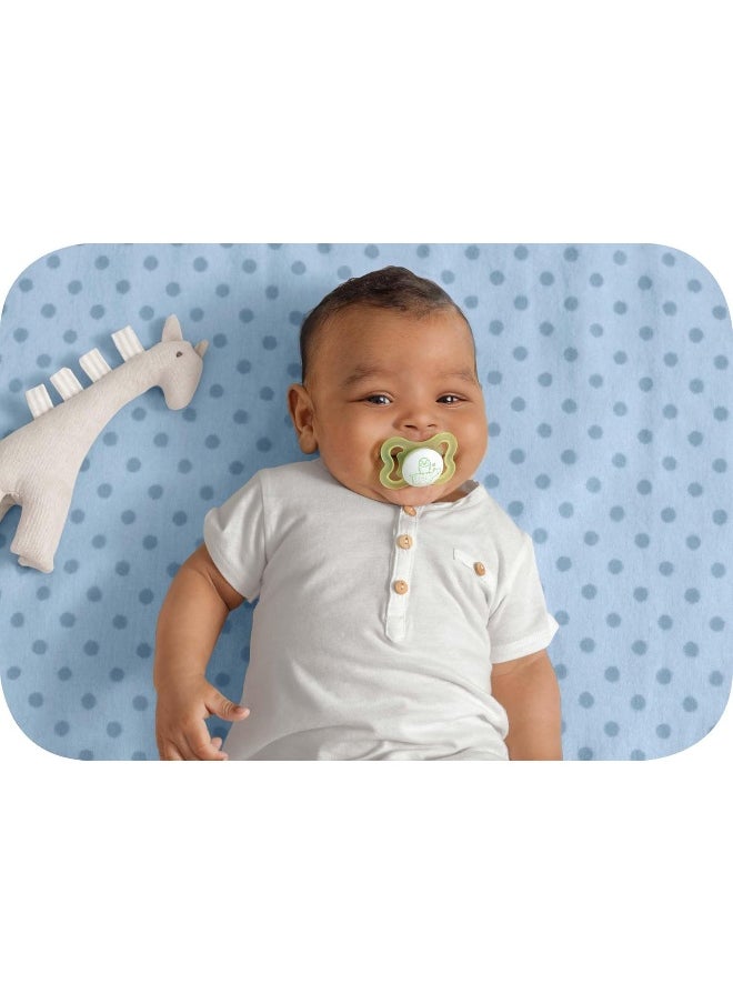 MAM Mini Air Pacifiers (2 pack), MAM Sensitive Skin Pacifier 0-6 Months, Best Pacifier for Breastfed Babies, Unisex Pacifiers, 0-6 (Pack of 2)
