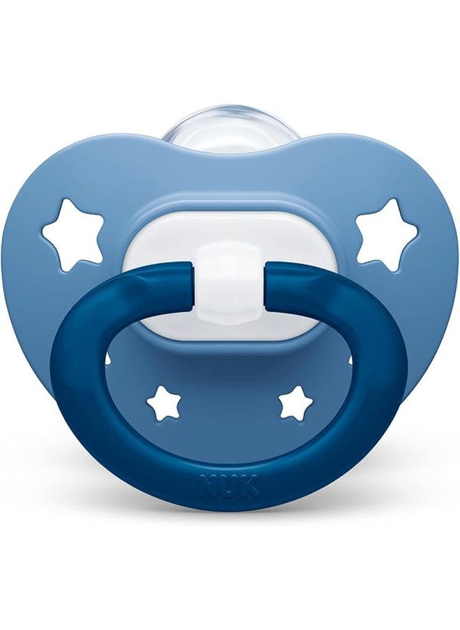 NUK Orthodontic Pacifiers, 6-18 Months, 4 Count (Pack of 1)