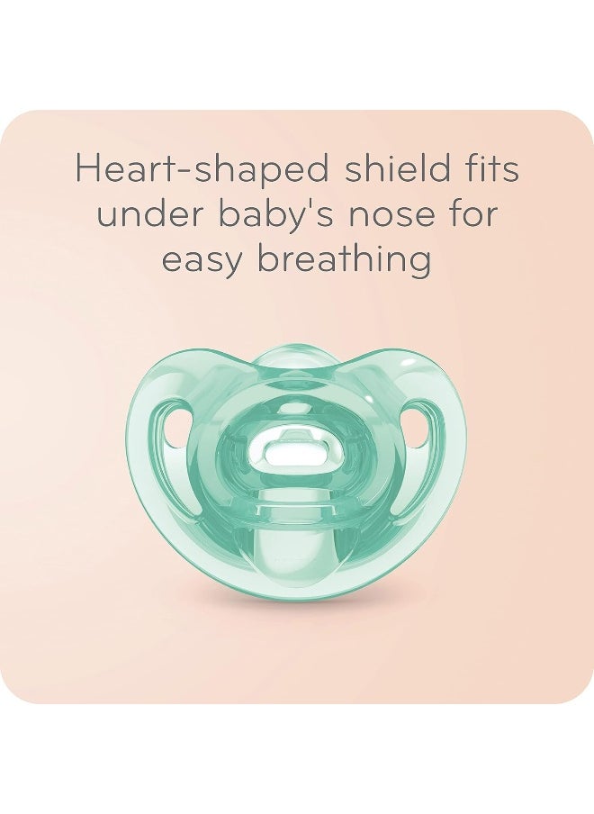 NUK Comfy Orthodontic Pacifiers, Timeless Collection, 6-18 Months, 5 Count