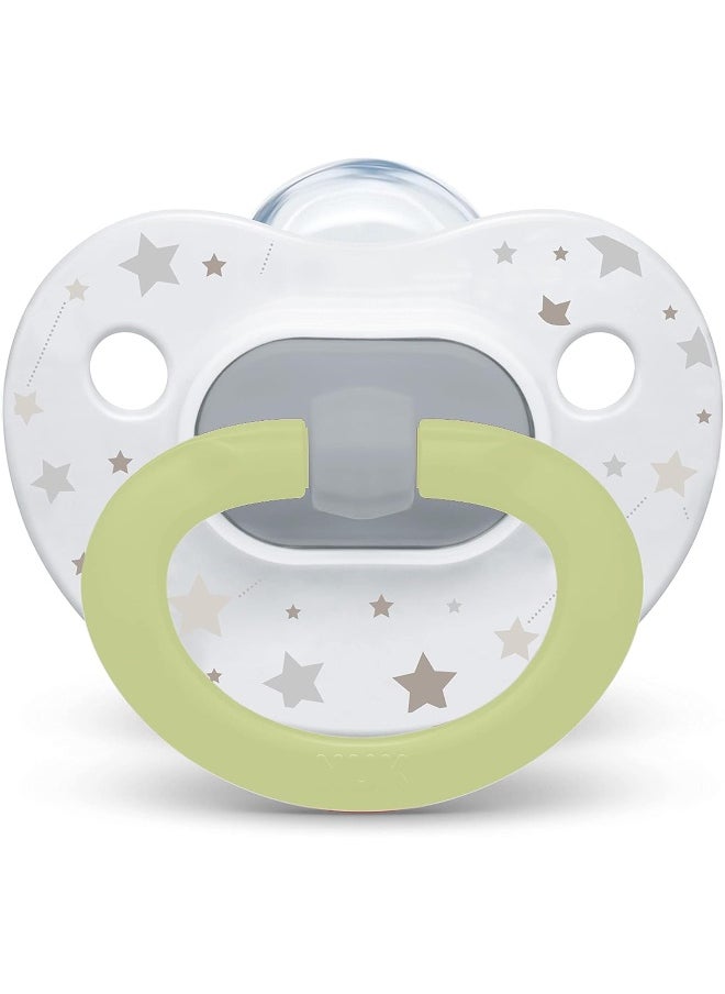 NUK Orthodontic Pacifiers, 0-6 Months, Timeless Collection, 5 Pack