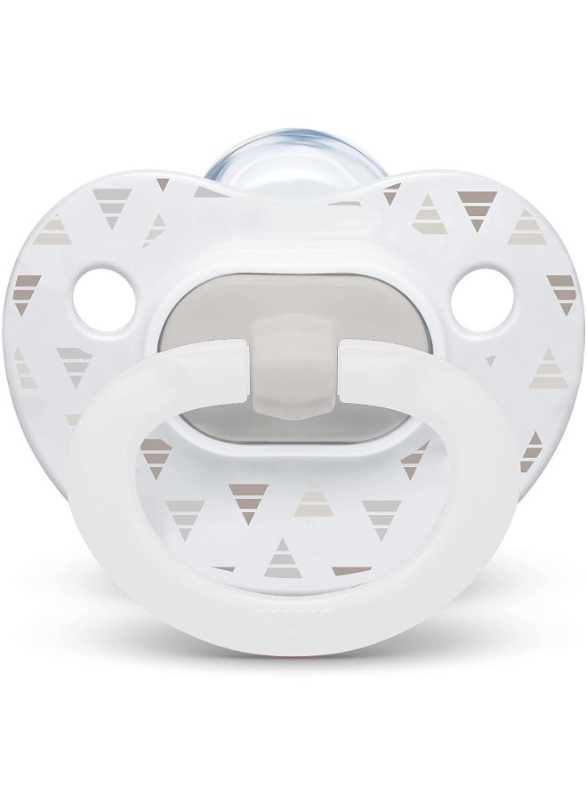NUK Orthodontic Pacifiers, 0-6 Months, Timeless Collection, 5 Pack