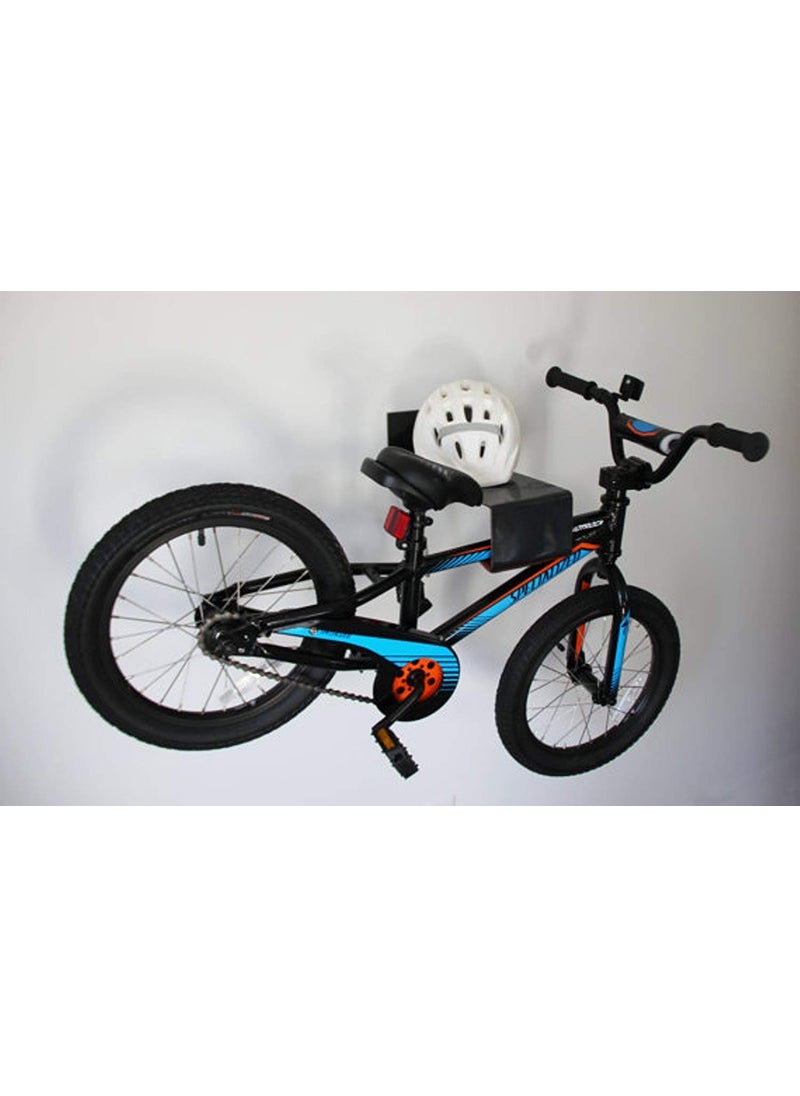 THE BESTSELLERS The Wall Mounted Space Saving Bicycle Stand Black