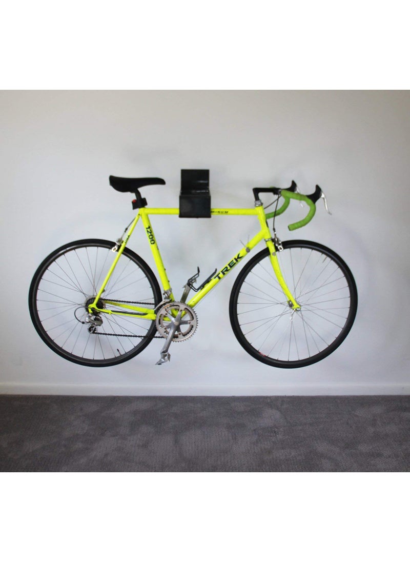 THE BESTSELLERS The Wall Mounted Space Saving Bicycle Stand Black