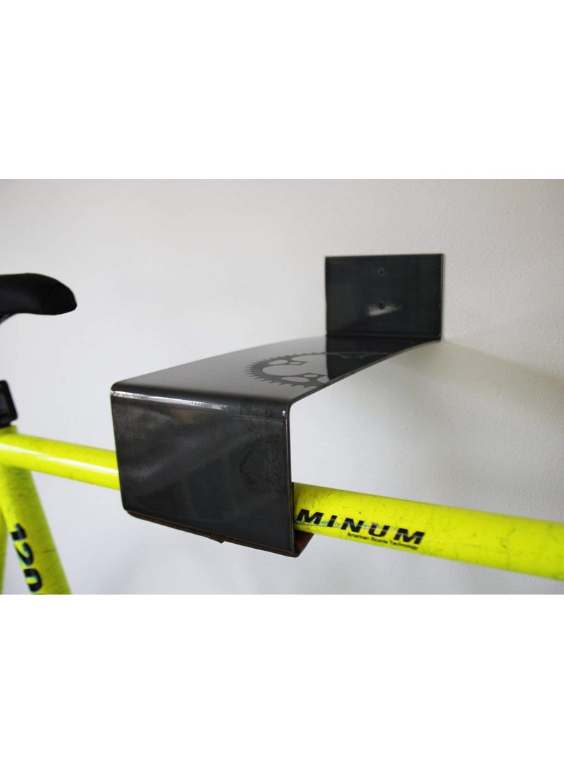 THE BESTSELLERS The Wall Mounted Space Saving Bicycle Stand Black